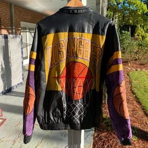 Los Angeles Basketball Genuine Leather Jacket